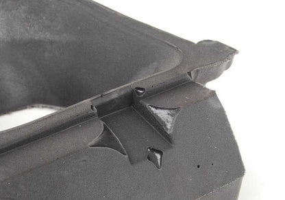 Inserto embellecedor de palanca de cambios OEM 25117567319 para BMW E90, E91, E92, E93 (incluye versiones N). Original BMW.