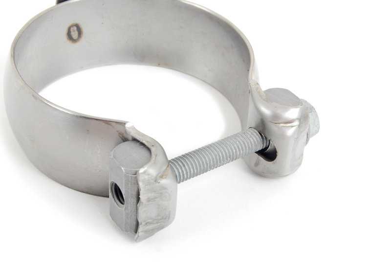 Abrazadera de escape OEM 18207548740 para BMW E70, E71, E72. Original BMW.