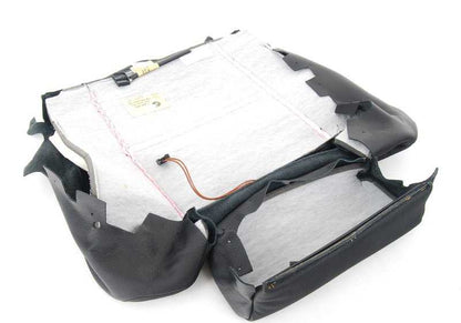Funda de asiento de confort en cuero OEM 52107904665 para BMW E60 y E61. Original BMW.
