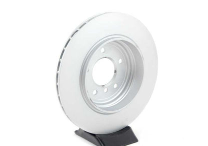 Disco de freno trasero ventilado OEM 34216864052 para BMW E46 325i (modelos: AN35, AN45, AV31, AV41, AV49, ET35, ET45, EV31, EV39, EV41). Original BMW.