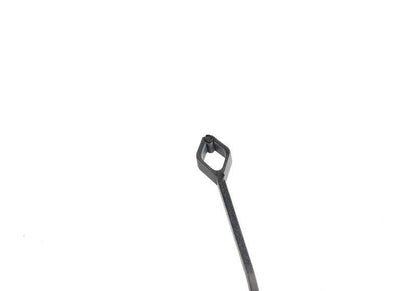 Primed tow hook cover for BMW E39 (OEM 51128221226). Original BMW
