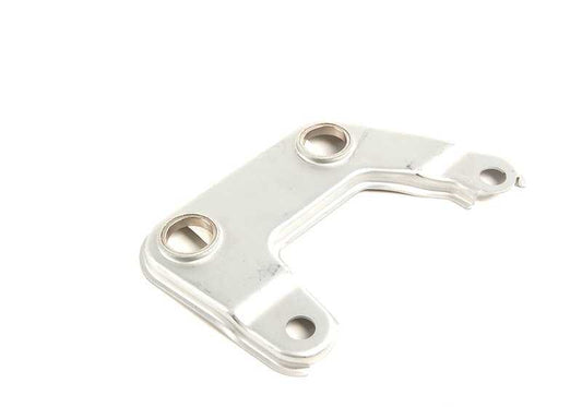 Soporte metálico escape OEM 18207562612 para BMW E82, E88, E90, E90N, E91, E91N, E92, E92N, E93, E93N. Pieza original BMW.