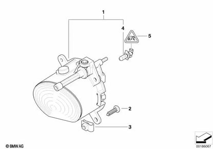 Faros antiniebla derecho para BMW Z4 E85, E86 (OEM 63176925008). Original BMW.