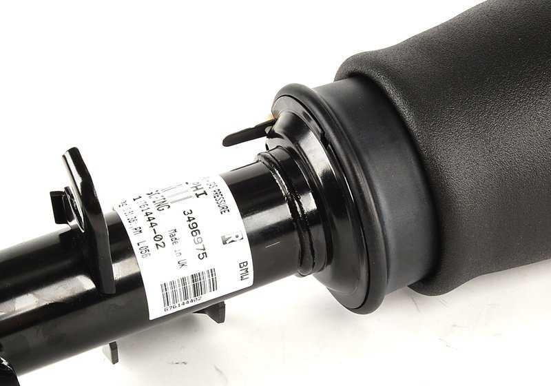 Front right air shock absorber for BMW E53 (OEM 37116761444). Original BMW