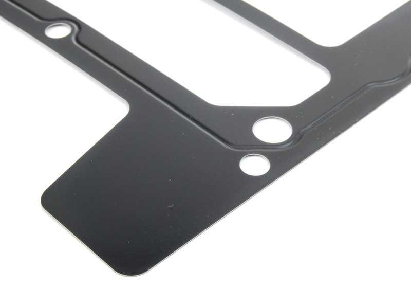 Metal Board OEM 11137836361 for BMW E60, E61, E63, E64. Original BMW piece. Ideal for crankcase sealing or metallic engine components.