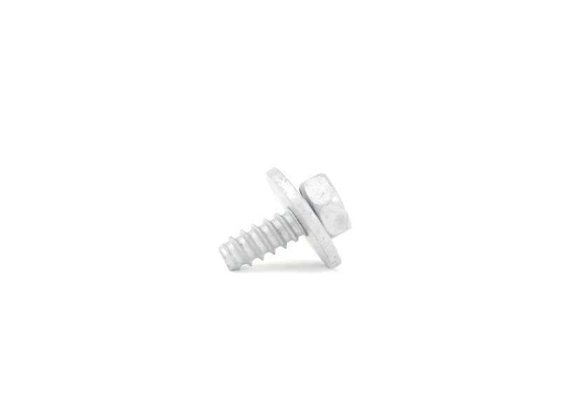 Tornillo chapa OEM 07119901291 para BMW E36, E46, E39, E60, E61, F07, F10, F11, E63, E64, F06, F12, F13, E65, E66, F01, F02, F04, Z3, E85, E86. Original BMW.