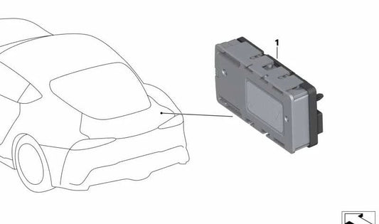 Módulo distribuidor de corriente LIN OEM 61358795477 para BMW G20, G21, F90, G30, G31, G32, G11, G12, F91, F92, F93, G14, G15, G16, G01, F97, G02, F98, G05, G06, G07, G29. Original BMW.