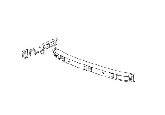 OMEM ECCELLITTO DESTRA DESTRA 5111195988 per BMW E30 {316i, 318i, 316} (tutti i modelli compatibili). BMW originale BMW.