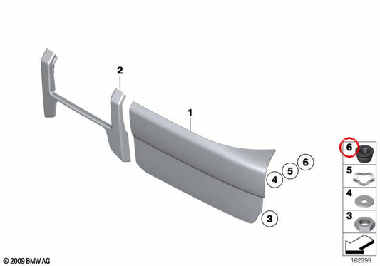 Mangueira de borracha OEM 51167681592 para BMW Motorrad R1200RT, R900RT e MINI R56, R55, R57, R58, R59, R60, R61. BMW e MINI originais.