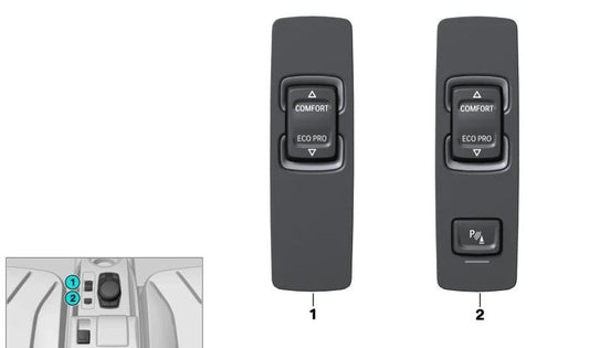 Módulo de control PDC consola central OEM 61319280514 para BMW i3 (I01). Original BMW.