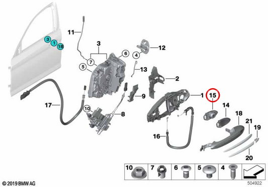 LEFT SET SUPPORT OEM 51217497723 for BMW F40, F70, F44, G20, G21, G28, G80, G81, G22, G23, G82, G83, F90, G30, G31, G38, F91, F92, F93, G14, G15, G16, G16, G01, G01, G01, G01, G01, G01, G01, G01, G01, G01, G01, G F97, G02, F98, G29. BMW d'origine.
