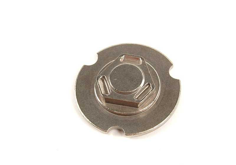 Base soporte espejo retrovisor interior OEM 51318145530 para BMW E30, E36, E46, E90, E91, E92, E93, E34, E39, E63, E64, E38, E65, E66, E83, E53, Z1, Z3, E85, E89, E52. Original BMW.