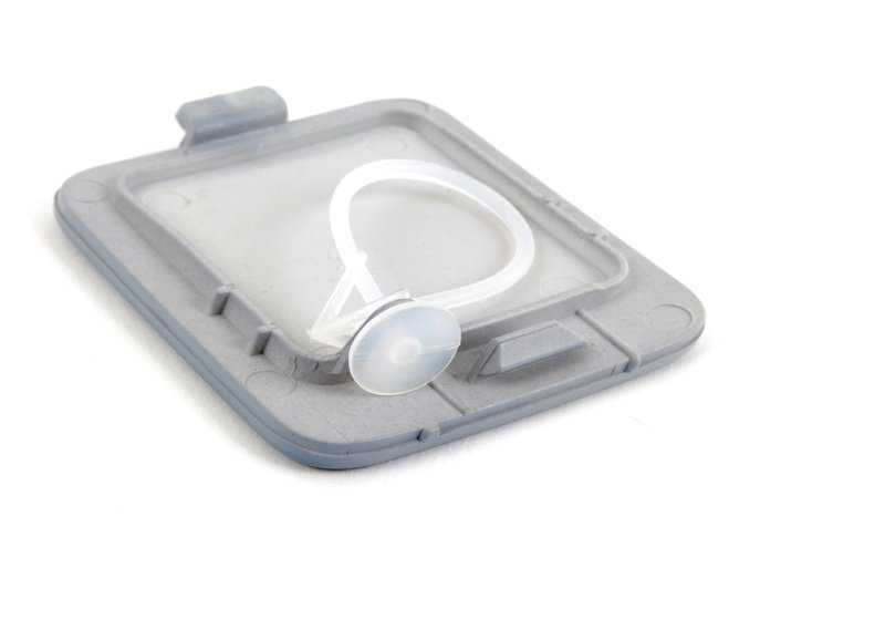 Primed tow hook cover for BMW E83N (OEM 51123423778). Original BMW.