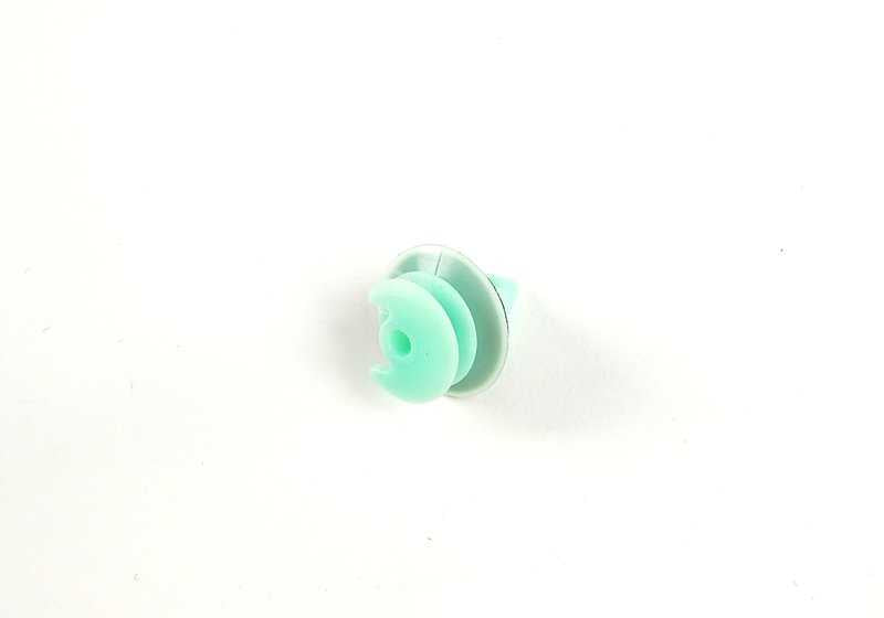 Clip avec carte OEM 51418247000 pour BMW E38 (toutes les versions). Pièce BMW d'origine pour fixer les panneaux des portes avec airbag latéral. Idéal pour maintenir le réglage parfait. Couleur verte