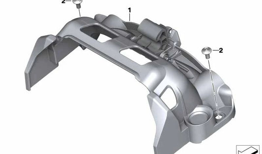 Enclavamiento de asiento OEM 52538564956 para BMW Motorrad K1600 Bagger (K61) desde 01/2017 hasta 07/2021. Original BMW Motorrad.
