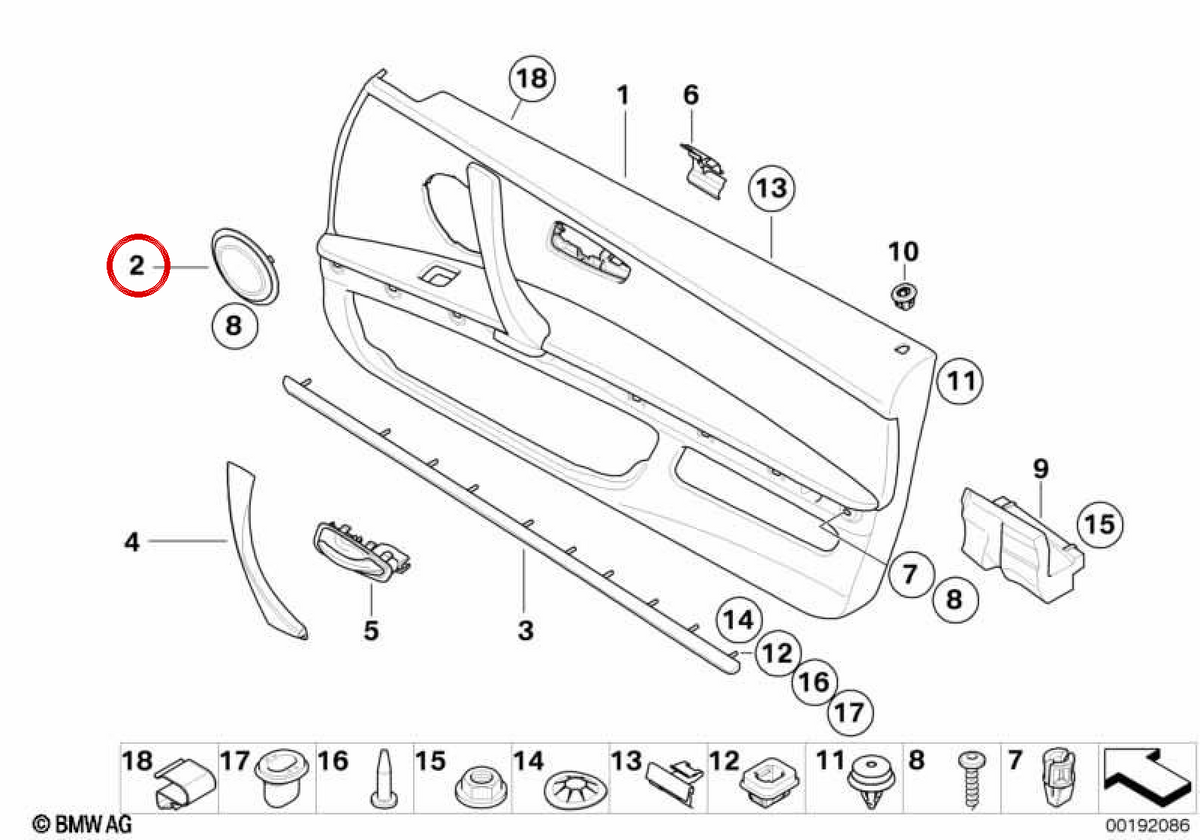 GRILL SHEEP SHEEP OEM 51418045697 FOR BMW E92, E93. Original BMW.