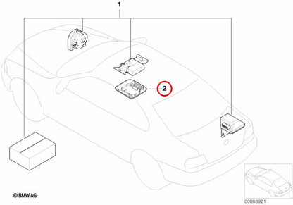 Embellecedor salpicadero OEM 51442699064 para BMW E46. Original BMW.
