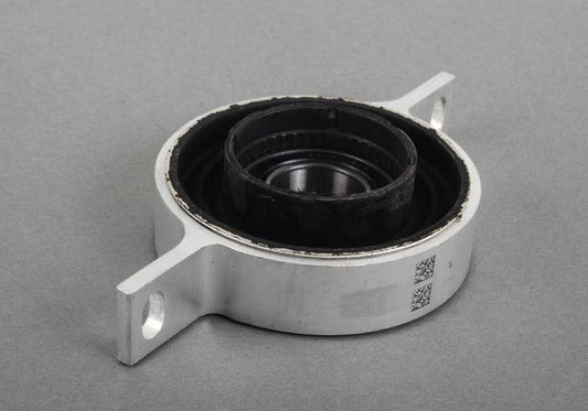 Soporte central del eje de transmisión en aluminio OEM 26127558745 para BMW F25, F26, E70, F15, E71, E72, F16. Original BMW.