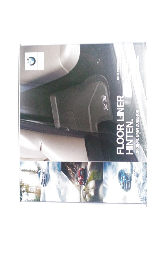 Alfombrilla trasera OEM 51472450515 para BMW X3 G01, X3 G01 LCI, iX3 G08 BEV, X3 M F97... y más. Original BMW.