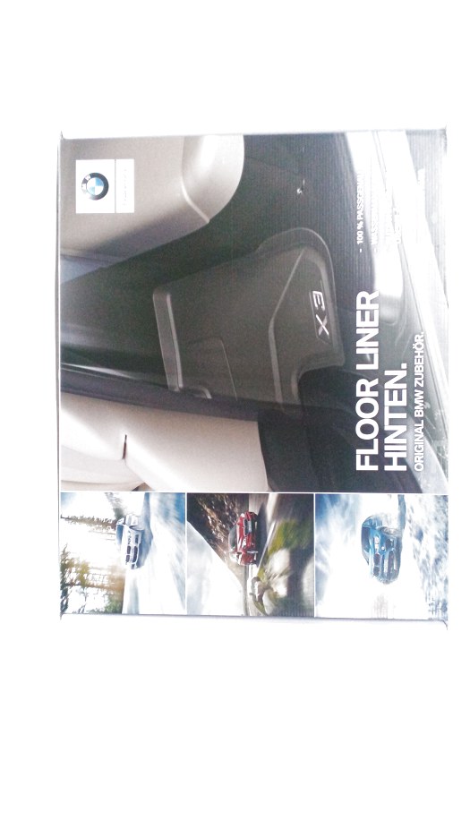 Alfombrilla trasera OEM 51472450515 para BMW X3 G01, X3 G01 LCI, iX3 G08 BEV, X3 M F97... y más. Original BMW.