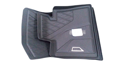 Juego de alfombrillas delanteras antideslizantes OEM 51472458559 para BMW X5 {F85,F95,G05}. Protege contra agua y suciedad con ajuste 3D perfecto. Original BMW.