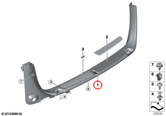 OEM 51477325793 SCHWISSENDERPRÜFUNG für BMW F34. Original BMW.