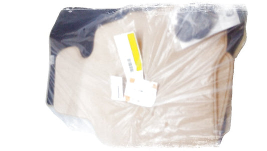 Alfombrillas de terciopelo color venetobeige OEM 51477426297 para BMW F32 418d, 418i, 420d. Original BMW.