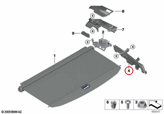 Porta a sinistra OEM 51477476779 per BMW G01, G08, F97. BMW originale.