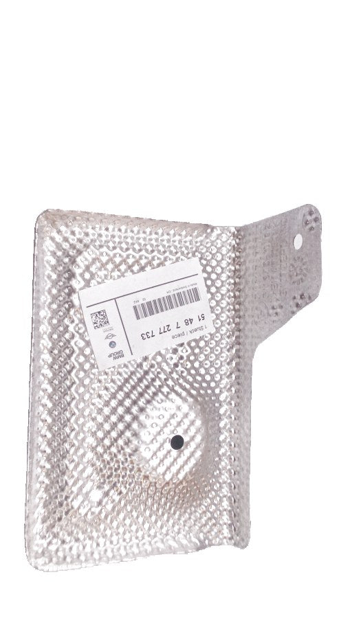 Pantalla térmica OEM 51487277733 para BMW F20, F21, F22, F23. Recambio original BMW. Ideales para modelos gasolina y diésel compatibles. Protección contra el calor en el compartimento motor.