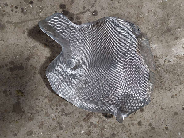 Aislante térmico trasero derecho OEM 51487340826 para BMW G30, G31, G32. Original BMW.