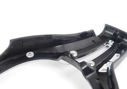 Steering Wheel Decorative Cover for BMW F87, F87N, F80, F80N, F82, F82N, F83, F83N, F10, F06, F06N, F12, F12N, F13, F13N (OEM 32307846029). Genuine BMW