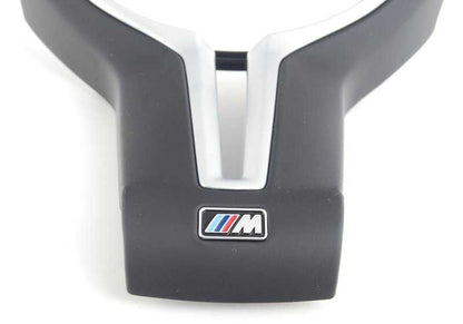 Steering Wheel Decorative Cover for BMW F87, F87N, F80, F80N, F82, F82N, F83, F83N, F10, F06, F06N, F12, F12N, F13, F13N (OEM 32307846029). Genuine BMW