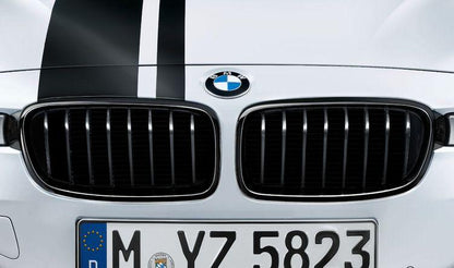Riñoneras Negro Brillo ///m Performance Para Bmw F30 F31. Original Recambios