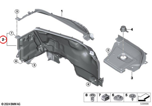 Armaturenbrett-Unterteil OEM 51719628909 für MINI F66, F65, Cabrio F67 und mehr. Originaler MINI.