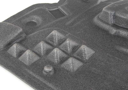 Aislante acústico puerta izquierda OEM 51487183703 para BMW E92, E92N, E93, E93N. Original BMW.
