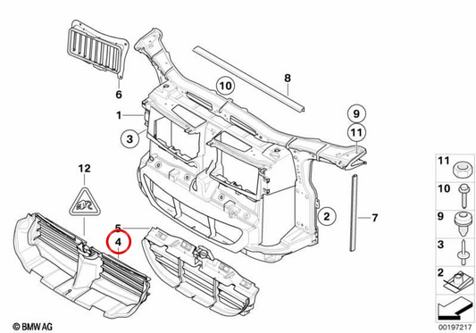 Controle de amortecedor de ar OEM 51747180728 para BMW E92, E93 (todos os modelos compatíveis). BMW genuíno.