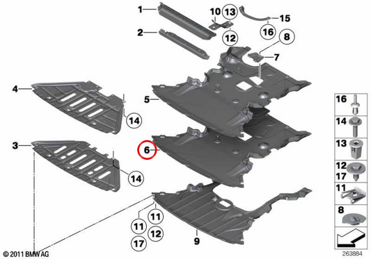 Cobrecarter OEM 51752990576 für BMW E84. Original BMW.