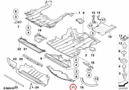 OEM adapter 51758040109 for BMW E90, E91. Original BMW.
