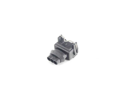 Conector 3 pines OEM 12521732596 para BMW E36, E39, E46, E60, E61, E38, E65, E66, E83, E53, Z3, E85. Repuesto original BMW. Ideal para cableado de motor o conexiones eléctricas.