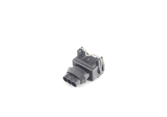 Conector 3 pines OEM 12521732596 para BMW E36, E39, E46, E60, E61, E38, E65, E66, E83, E53, Z3, E85. Repuesto original BMW. Ideal para cableado de motor o conexiones eléctricas.