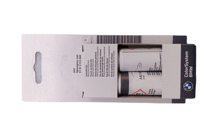 Kit reparación arañazos pintura Spacegrau Metallic OEM 51910415660 para BMW {E46,E60,E61,E70,E71,E81,E82,E83,E84,E85,E87,E88,E90,E91,E92,E93,F01,F06,F07,F10,F11,F13,F20,F25,F30,F31,F34,F36} Original BMW.
