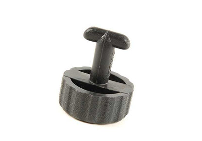 Cierre giratorio OEM 51478102980 para BMW Serie 5 E34 (modelos 518i, 520i). Pieza original BMW color gris medio.