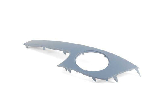 Moldura con aparejo izquierdo OEM 51112755687 para MINI R56, R56 LCI, Clubman R55, R55 LCI, Cabrio R57, R57 LCI. Original MINI.