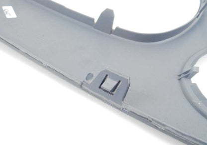 Moldura con aparejo izquierdo OEM 51112755687 para MINI R56, R56 LCI, Clubman R55, R55 LCI, Cabrio R57, R57 LCI. Original MINI.