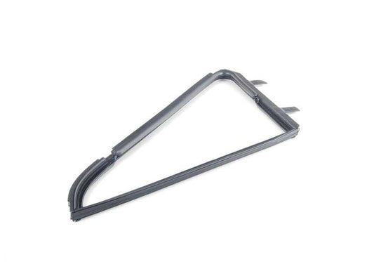 Junta ventana abatible derecha OEM 51321815012 para BMW E30. Repuesto original BMW.
