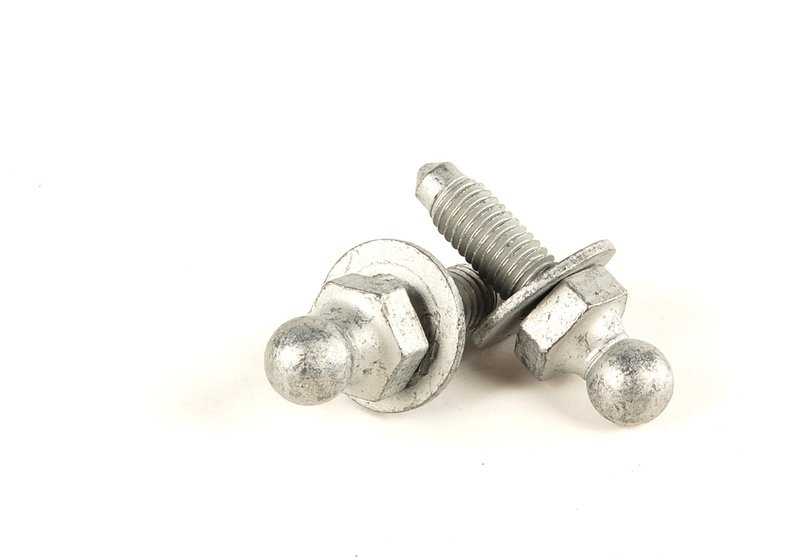 Spherical bolt m8x24 OEM 07147114948 for BMW E60 520d. Compatible with E60 520d models (2005–2008) with M47S engine. Original BMW piece. Ideal for hood fixing or front parts of the vehicle.