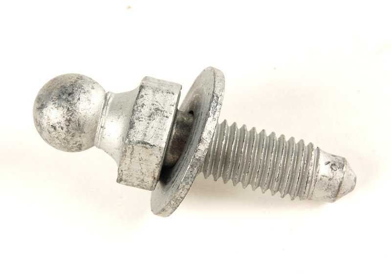 Spherical bolt m8x24 OEM 07147114948 for BMW E60 520d. Compatible with E60 520d models (2005–2008) with M47S engine. Original BMW piece. Ideal for hood fixing or front parts of the vehicle.
