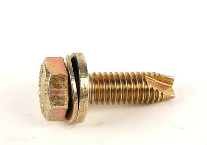 Tornillo hexagonal con arandela para BMW E30, E34 (OEM 07119915121). Original BMW