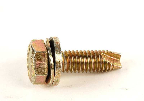 Tornillo hexagonal con arandela para BMW E30, E34 (OEM 07119915121). Original BMW