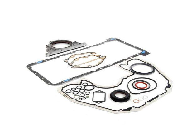 Juego de juntas de motor OEM 11117551866 para BMW E60, E60N, E61, E61N, E63, E63N, E64, E64N, E65, E66. Original BMW. Ideal para sellar el bloque del motor sin contenido de asbesto.